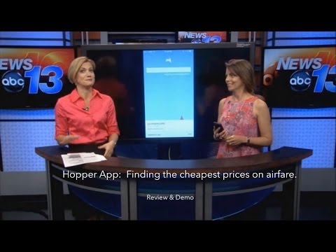 Hopper App - Find the lowest prices on airfare. Review & Demo.