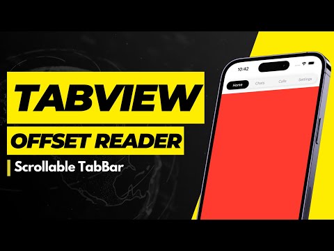 SwiftUI TabView Offset Reader - Scrollable Tabs thumbnail
