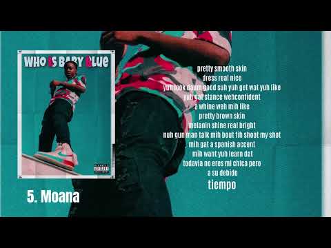 Baby Blue Ft Young Drama - Moana (Official Lyric Video)