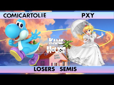 4o4 Kame House MIDLEVEL SLUMS 24 - ComicartOlie (Yoshi) vs Nimbus| Pxy (Peach) - Losers Semi-Final