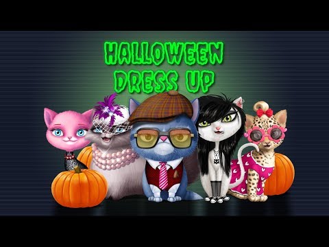 Halloween Costumes for Pets 😺🐶🎃 Cat Hair Salon Birthday Party | TutoTOONS