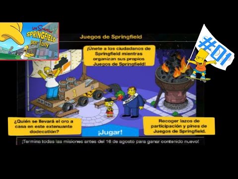 Los Simpson Springfield "Cap. 1 - Evento: Los Juegos de Springfield" por Tony