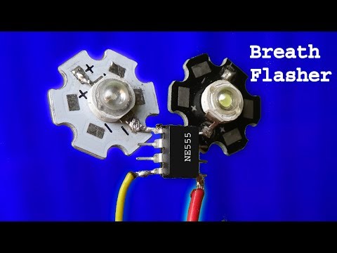 2 superb breath flasher,awesome led light flasher, diy flasher light