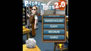 Paper Toss Boss videosu