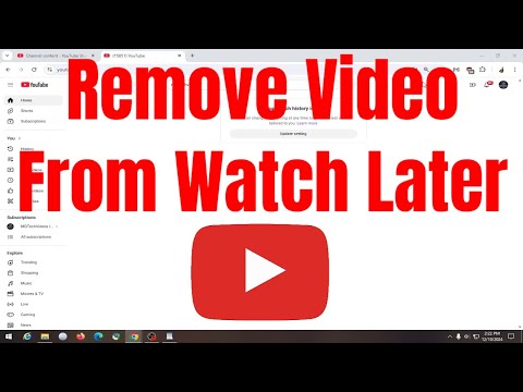 How To Remove Video From Watch Later Playlist On YouTube [Guide]