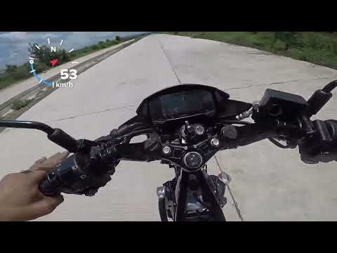 raider 150 fi 10 holes injector 36mm throttle body topspeed with gps stock ecu stock mags & tire