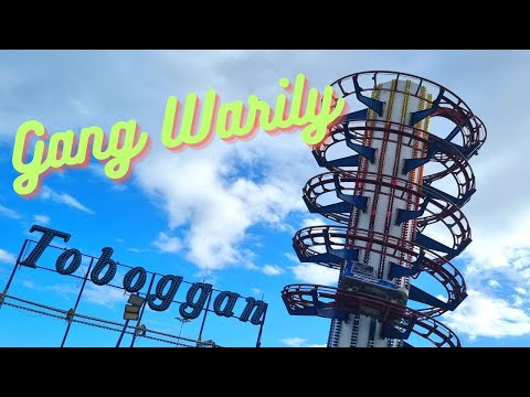 The UK's only Toboggan is out for 2023! Fawley Fun Fair 2023