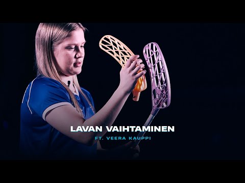 Kuinka vaihtaa salibandymailan lapa? | ft. Veera Kauppi