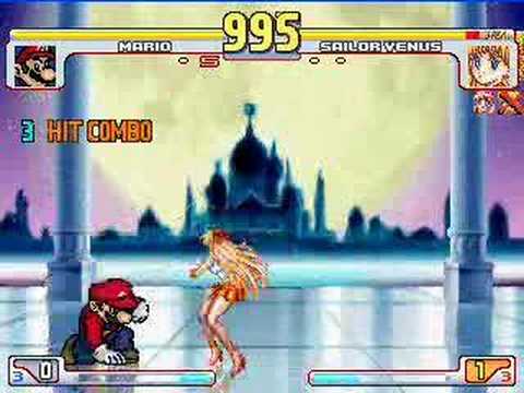 SS Mario MUGEN Ep.5 - The many faces of Sailor Venus