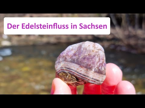 [4K UHD] Amethyste in der Müglitz suchen - Edelsteinsuche in Deutschland #3