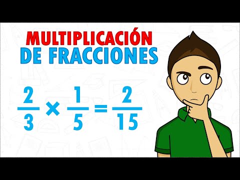 MULTIPLICACIÓN DE FRACCIONES Super fácil - Para principiantes