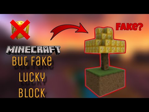 "Minecraft's Insane Lucky Block Tree Skyblock!" | Xihad Playz