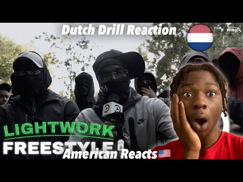 American Reacts to Dutch Drill! #7H Morra x Tranqi x D7 x Ghost - Lightwork Freestyle 🇳🇱