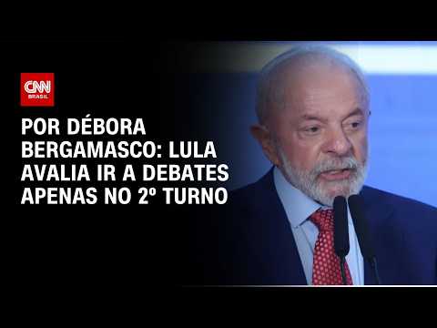 Lula avalia ir a debates eleitorais apenas no 2º turno | CNN AGORA