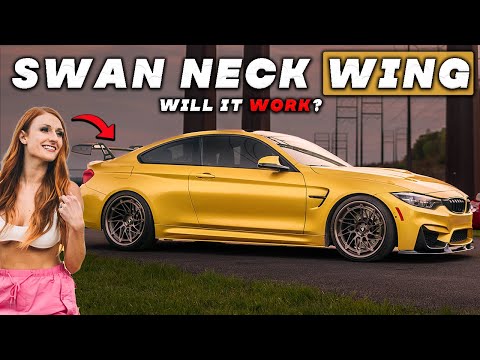 AT-R Swan Neck Wing Install on Bekah's M4!