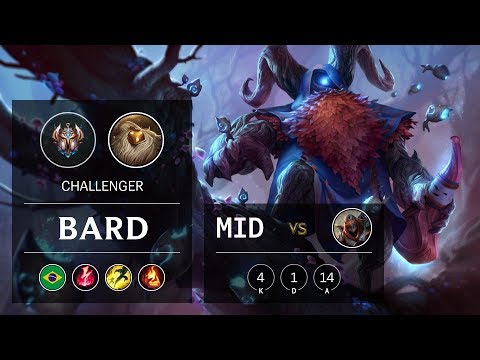 Bard Mid vs Zed - BR Challenger Patch 10.2