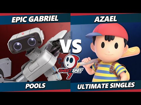 Sweet Spot 7 - Epic Gabriel (ROB) Vs. Azael (Ness) SSBU Ultimate Tournament