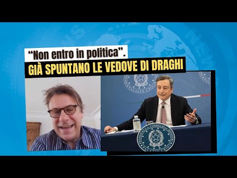 Zuppa di Porro 12 feb 2022 - “Non entro in politica”. Già spuntano le vedove di Draghi
