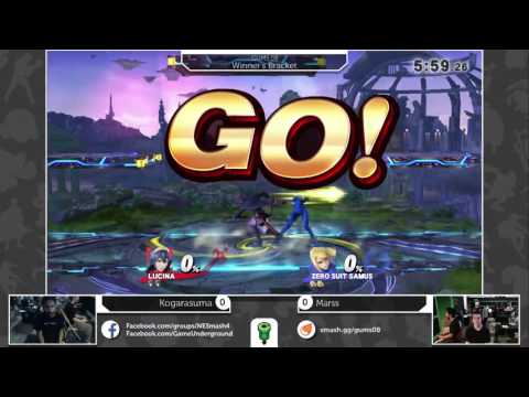 GUMS08 Singles (Winner's Bracket) - Marss (ZSS) vs Kogarasuma (Lucina)