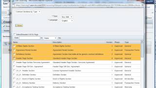 SAP CLM - Creating Contracts, Part 5: Creating and approving contract document templates