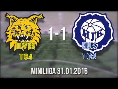 Ilves T04 vs HJK 1-1 Miniliiga 31.01.2016