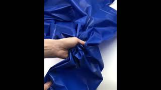 30123 Ткань плащовая MONCLER цвет Bleu brilliant, плотность 50 гр/м2, ширина 150 см на YouTube