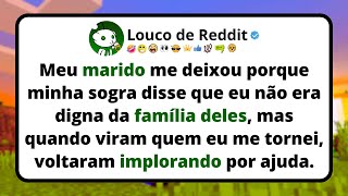 Meu marido me deixou porque minha sogra disse que eu não era digna da família deles.