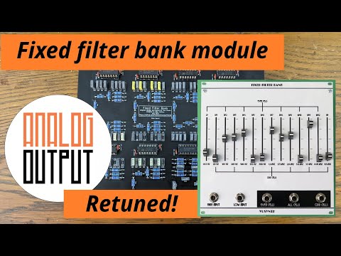 YuSynth Fixed Filter Bank — Retuned