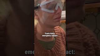 Taylor Swift Being Travis Kelce Emergency Contact 😂😂 #taylorswift #traviskelce #shorts