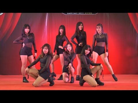171125 GLAMOROUS ROSES cover AOA - Good Luck + Bing Bing @ The Paseo Town Cover Dance 2017