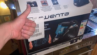 Rowenta RO3731EA beutelloser Bodenstaubsauger Compact Power Cyclonic 750 Watt unboxing und Anleitung