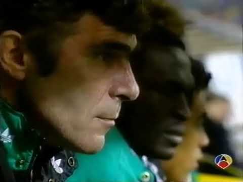 Recopa de Europa 1994/1995: Real Zaragoza 2-0 Feyenoord (16/03/1995). Narración en español.