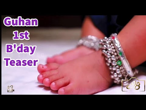 1st Birthday Celebration TEASER 🎉🎉🎉               Master *Guhan*