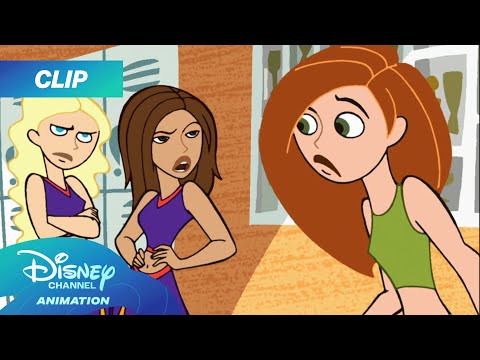 Kim and Ron Switch Bodies and Go to School! 🏫😰  | Kim Possible | @disneychannelanimation