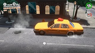 Super Mario Odyssey [Part 16] - Mario the Bounce-tacular DeLorean Taxi Man!