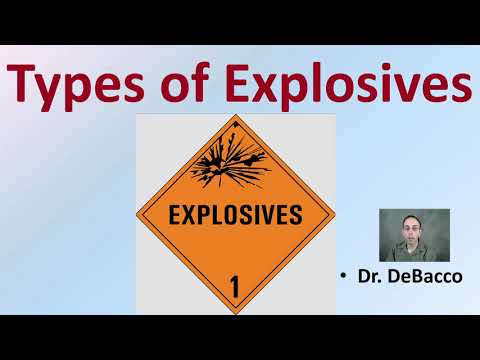 Types of Explosives
