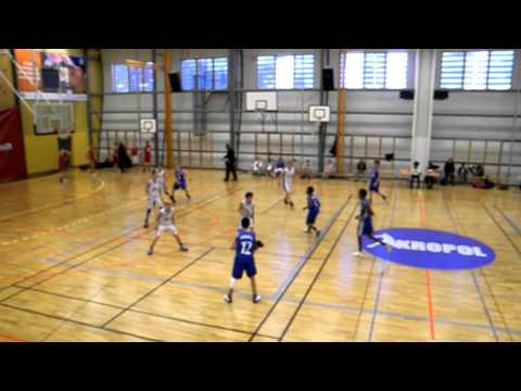 Basket U14 div 2: Spånga Basket P99 vs Akropol 2013-01-13, Fjärde kvarten