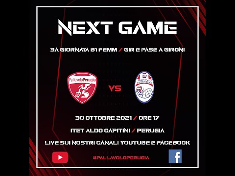 SERIE B1 GIR. E GIORNATA 3: 3M Perugia vs Margutta CivitaLad