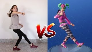 FORTNITE DANCE CHALLENGE IN REAL LIFE!! (All New Dances)