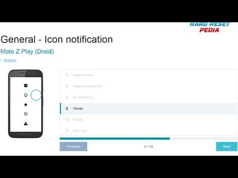 ☑️ Moto Z Play 12 Icon Notification Details
