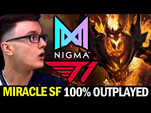 NIGMA vs T1 — MIRACLE SF W33 Support, 100% Outplayed