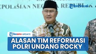 Rocky Gerung Diundang & Bertemu Komisi Reformasi Polri, Jimly: Cara Berpikirnya Out of The Box