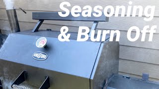 Kingsford Stockade 49 - Offset Smoker Burn Off & Seasoning 🔥