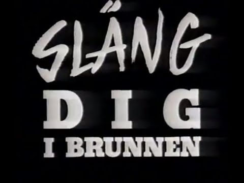 'Släng dig i brunnen' Jonas Gardell, Malmberg, Brandeby  (TBC image) SVT S02E05 28 mars 1992