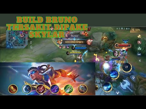 Bruno Savage - Build Skylar #mlbb #mobilelegends #savage