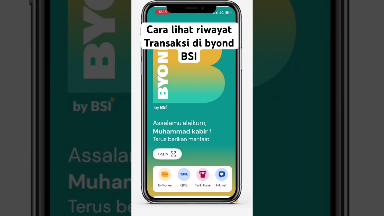 How to view transaction history on byond BSI #bsimobile #bsimobile #riwayatbsi