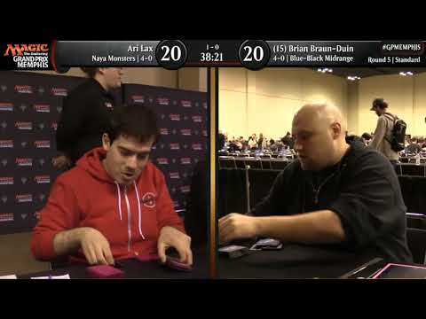 Magic the Gathering GP Memphis 2018 Round 5