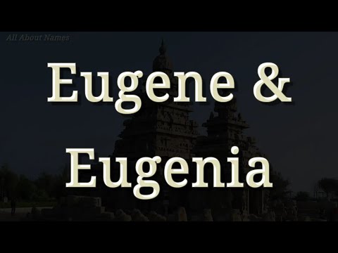 How to Pronounce Eugenia and Eugene Differently - Pronunciation and Meaning
