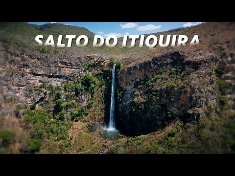 Salto do Itiquira de Drone | A Imponência da Maior Cachoeira de Goiás