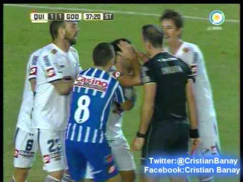 Quilmes 1 Godoy Cruz 3 ( Dos de Punta) Torneo Primera Division 2016